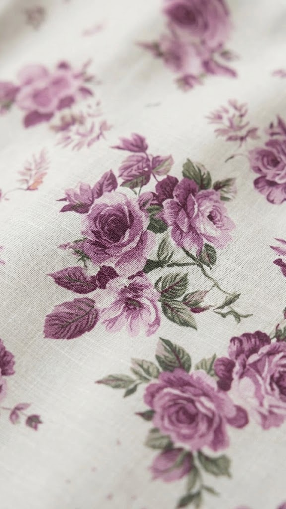 Stiched Grape Maroon Shirt with Floral Printed Off-White Trouser